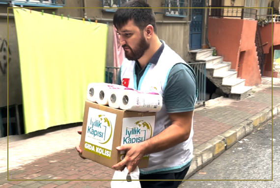 İhtiyaç Sahiplerine Gıda Paketi Dağıtımı